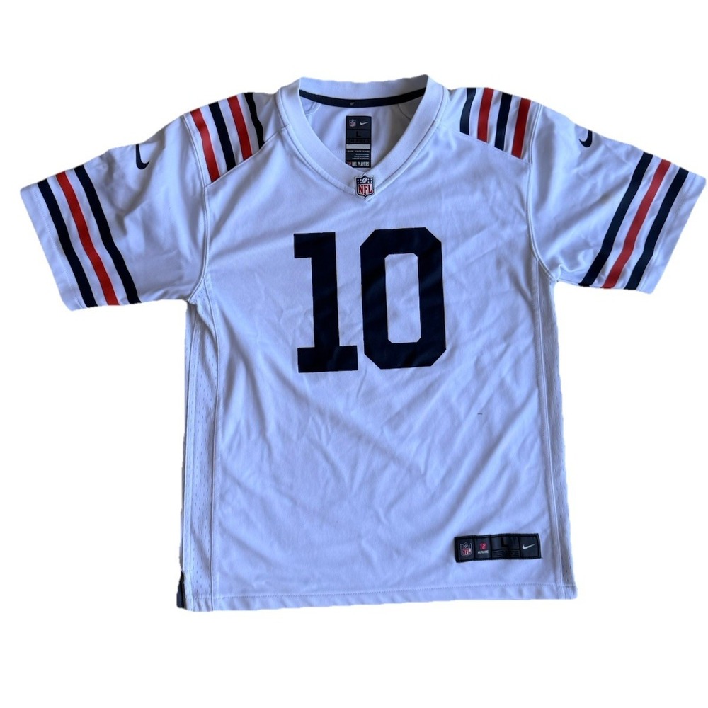 Chicago Bears Mitchell Trubisky #10 Nike On Field Jersey Men's Size Large Nike - Picture 2 of 8